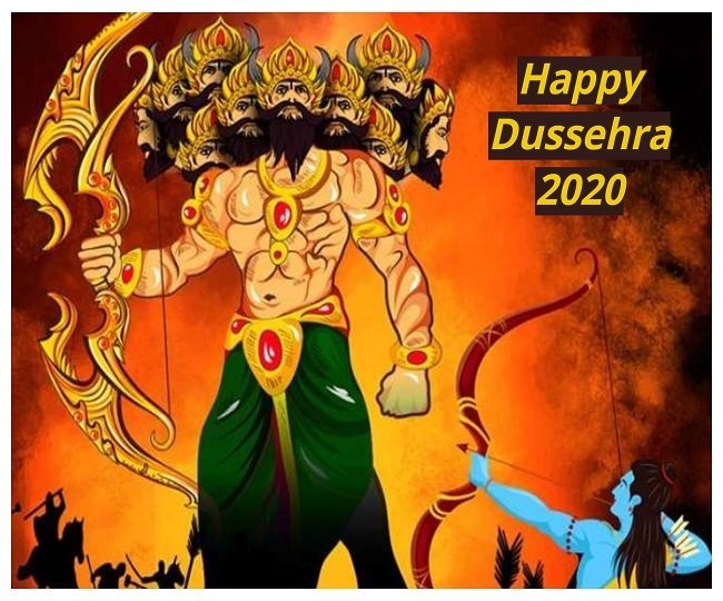 Happy Dussehra 2020 Wishes images , Quotes , photos ; Send wishes