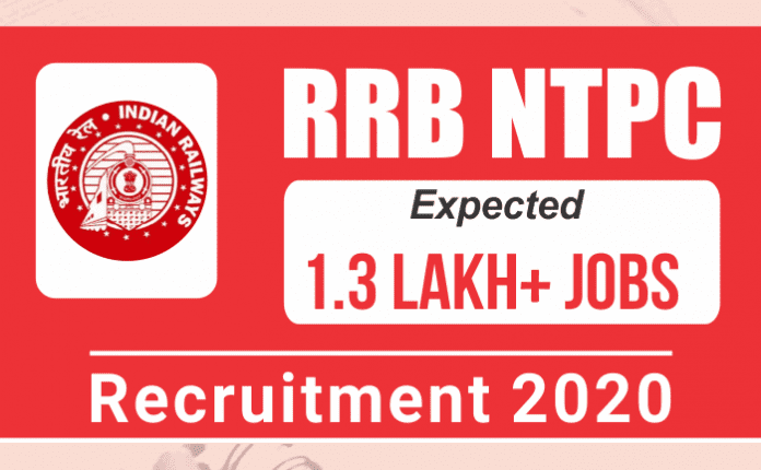 RRB NTPC recruitment 2020