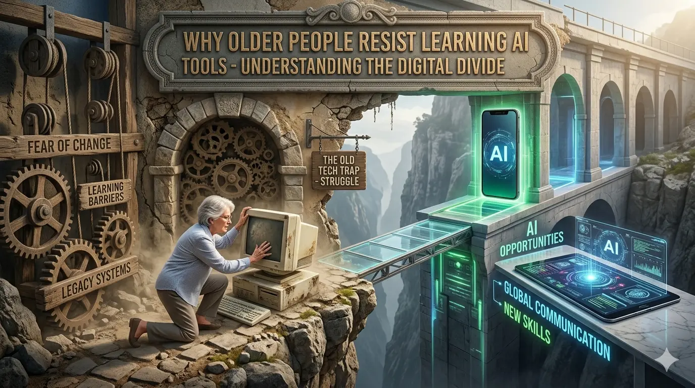 reasons why older people resist learning ai tools